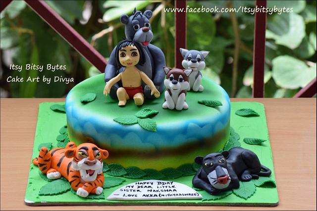 Jungle Book Cake - Decorated Cake by Sue Deeble - CakesDecor