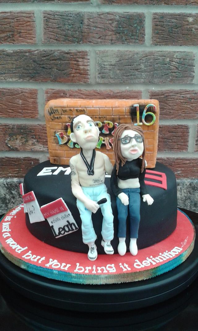 Eminem cake - Decorated Cake by Karen's Kakery - CakesDecor