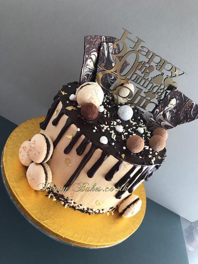Chocolate Drip Cake Cake By Penny Sue Cakesdecor