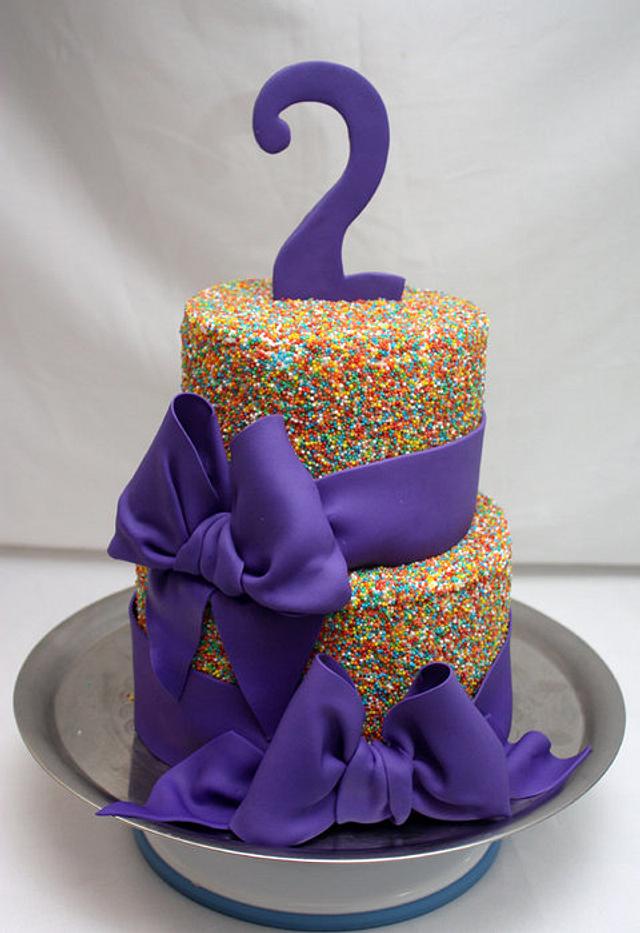 Sprinkles Cake - Cake by Ciccio - CakesDecor