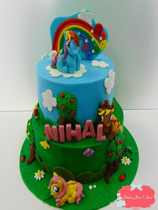 My little pony cake by dulce arte cakes - cake by Dulce ...