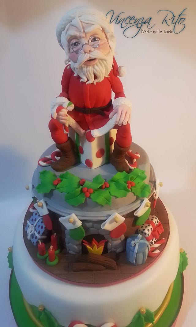 Santa Claus - Cake by Vincenza Rito - l'Arte nelle torte - CakesDecor