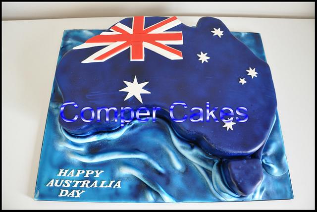 Australia Day Cake For Mandurah Council WA