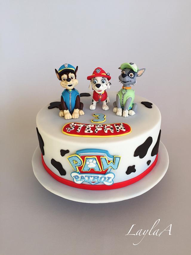 Paw patrol - Decorated Cake by Layla A - CakesDecor