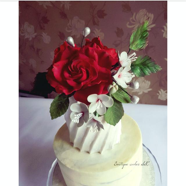 Flowers cake