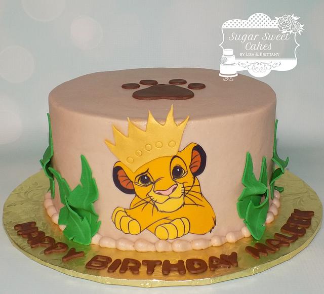 Simba - Decorated Cake by Sugar Sweet Cakes - CakesDecor