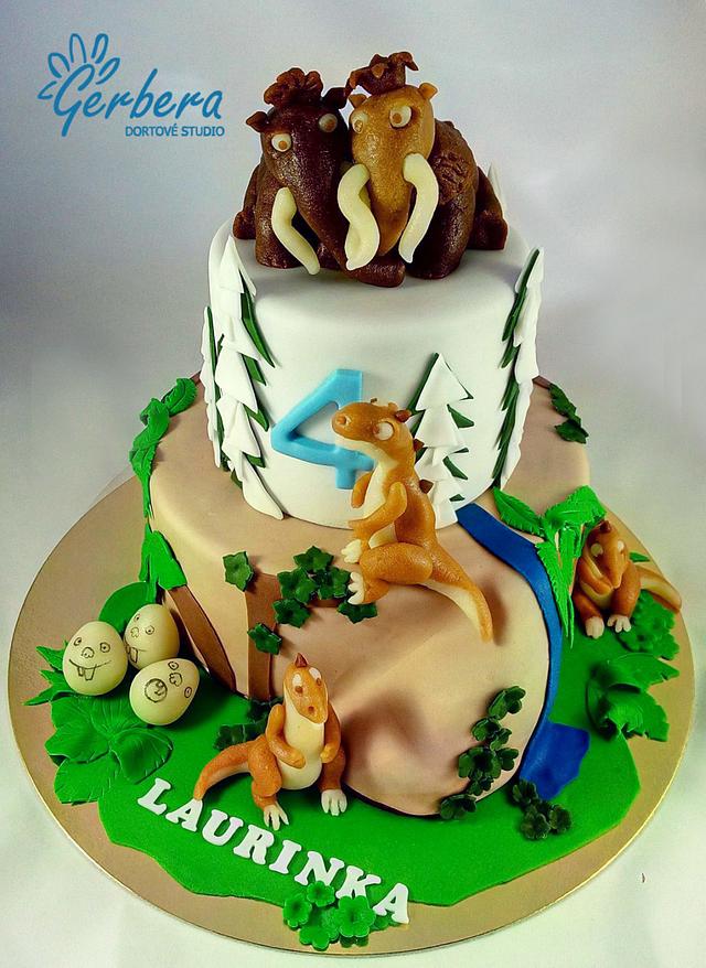 ICE AGE 22 Piece Birthday Cake Topper Featuring Crash, Eddie, Ellie, Scrat,  Manny, Sid and Othere De : Amazon.in: Toys & Games