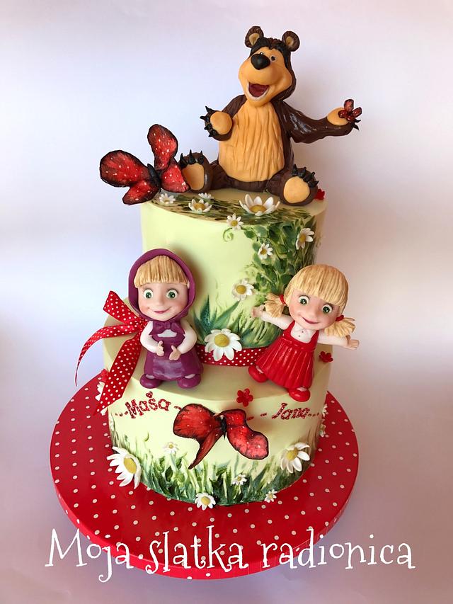 Masha And Bear Cake Decorated Cake By Branka Vukcevic Cakesdecor 1915