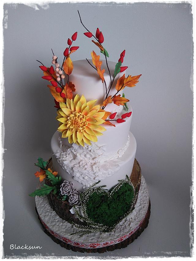 Wedding Cake Cake By Zuzana Kmecova Cakesdecor