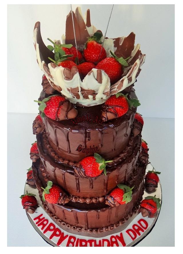 Chocolate Heaven!! - Decorated Cake by sophia haniff - CakesDecor