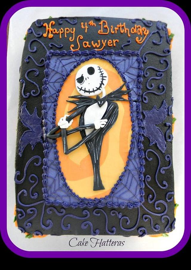 Jack Skellington - Decorated Cake by Donna Tokazowski- - CakesDecor