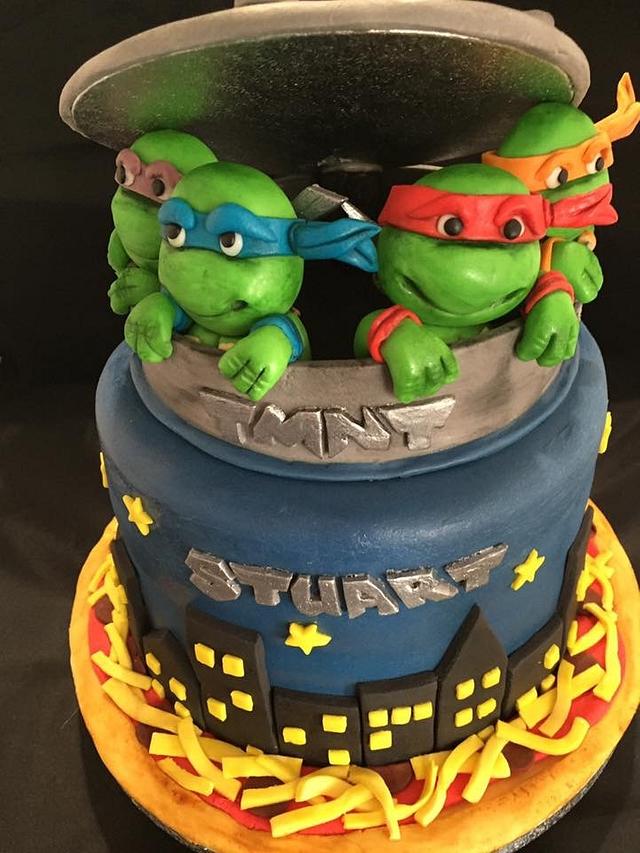 TMNT birthday cake - Decorated Cake by The Cake Artist Mk - CakesDecor