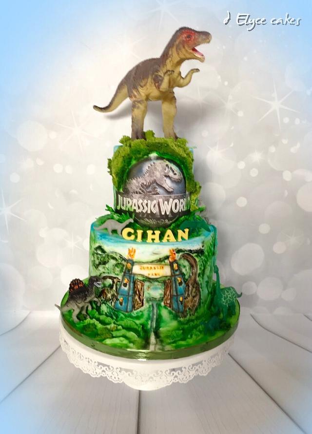 Jurassic World Cake By Eleonora Atanasova Cakesdecor