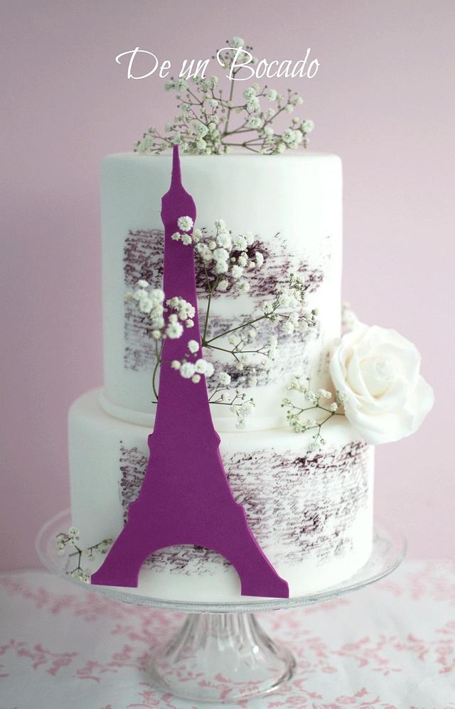 Parisian cake Decorated Cake by Carmen CakesDecor