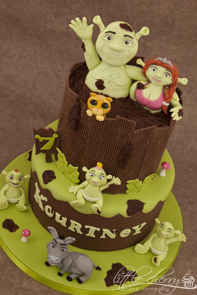 Shrek Cake - Cake by Little Cherry - CakesDecor