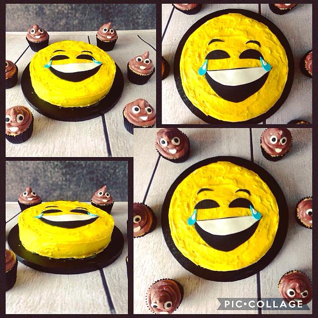 Emoticons cake Decorated Cake by Jenny CakesDecor