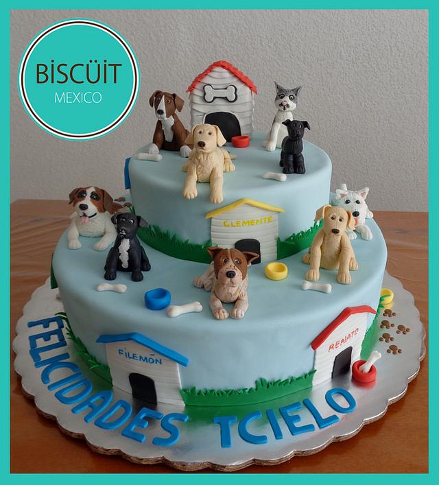 Cakes by hotsell carol dog cake