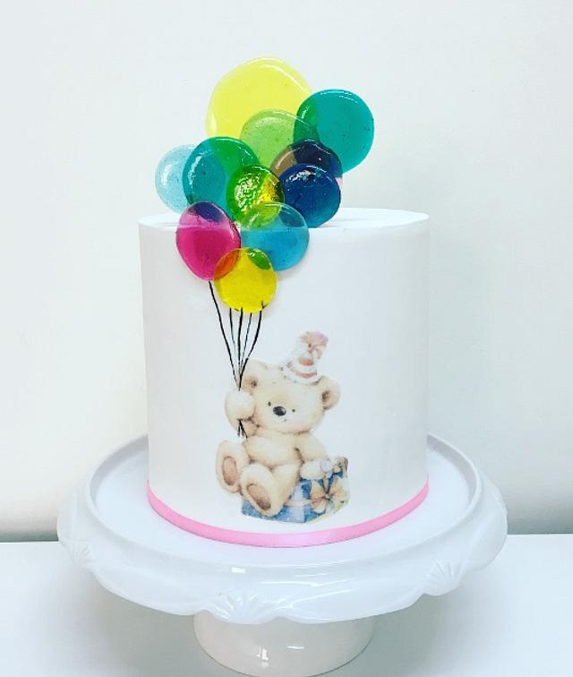 Regalos y Globos !! - Decorated Cake by Rossana Ávila - CakesDecor