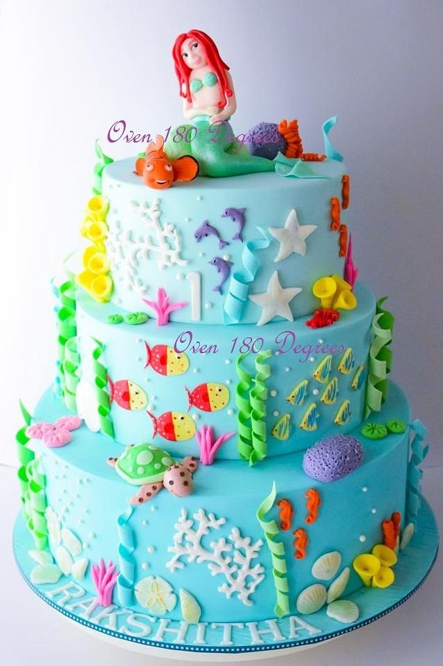 Wonders of the Sea! - Decorated Cake by Oven 180 Degrees - CakesDecor