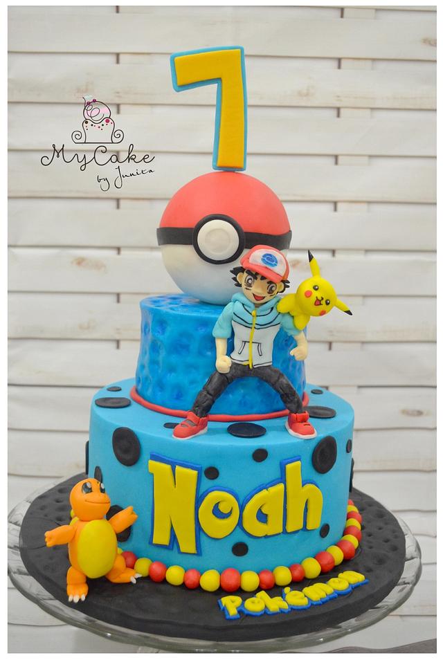 Pokemon ~ Gotta catch them all !!! - Cake by Hopechan - CakesDecor