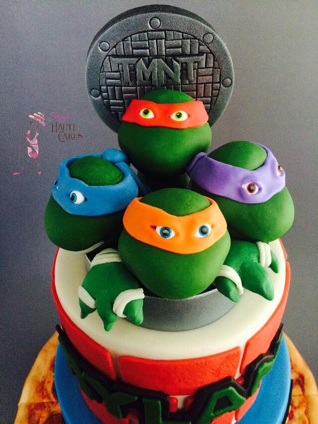 Cowabunga TMNT - Cake by Jenny Kennedy Jenny's Haute - CakesDecor