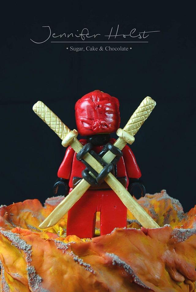 Lego Ninjago Birthday Cake 