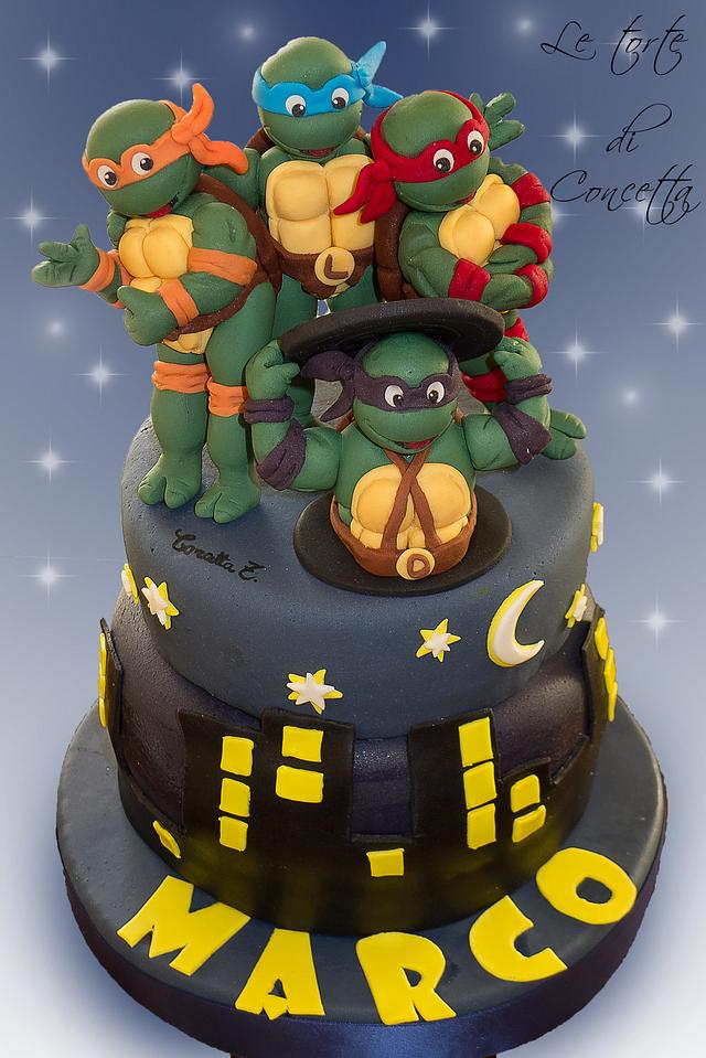 Teenage Mutant Ninja Turtles - Decorated Cake by Concetta - CakesDecor