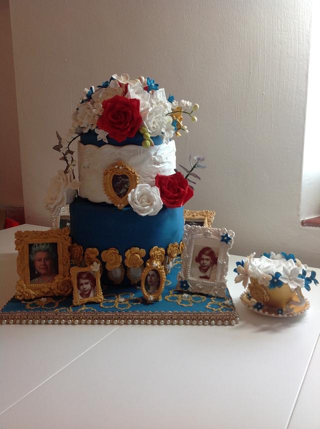 Queen Elizabeth 90th Birthday cake - cake by Boxerlover ...