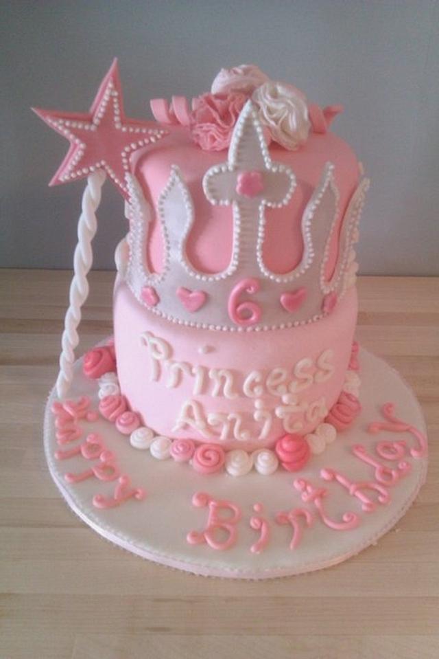 Princess cake - Decorated Cake by Chrissa's Cakes - CakesDecor