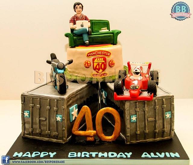 Big Boys Toys Cake By Lakshmi Supin CakesDecor
