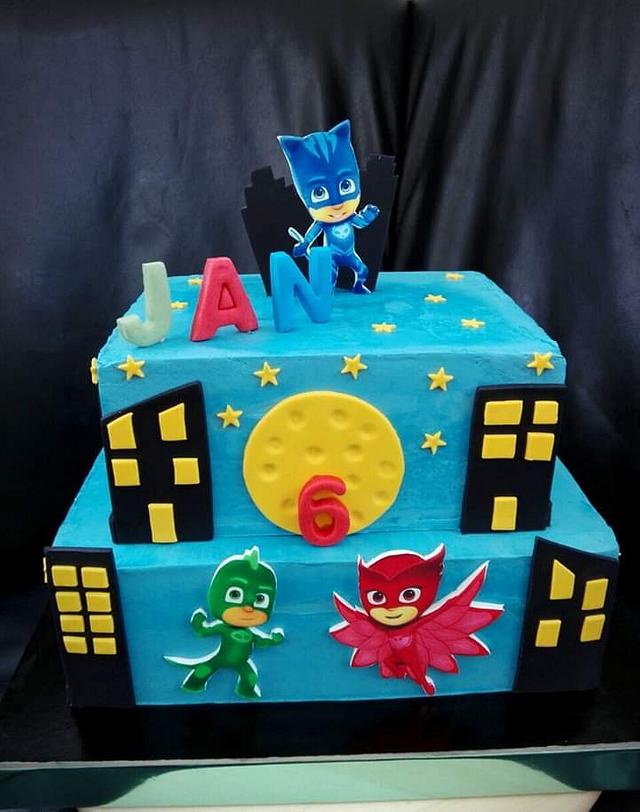 PJ Mask cake - Decorated Cake by Danijela - CakesDecor