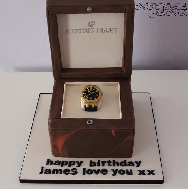 Audemars Piguet Decorated Cake by nicola thompson CakesDecor