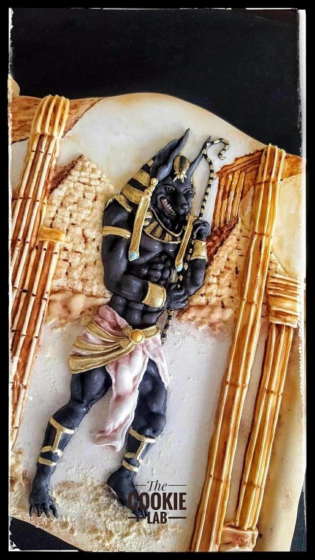 Anubis the god of afterlife..... Egypt Land of Mystery Collaboration