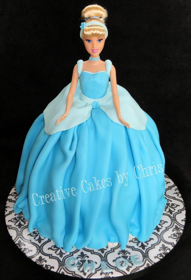 Cinderella doll cake - Hayley Cakes and Cookies Hayley Cakes and Cookies