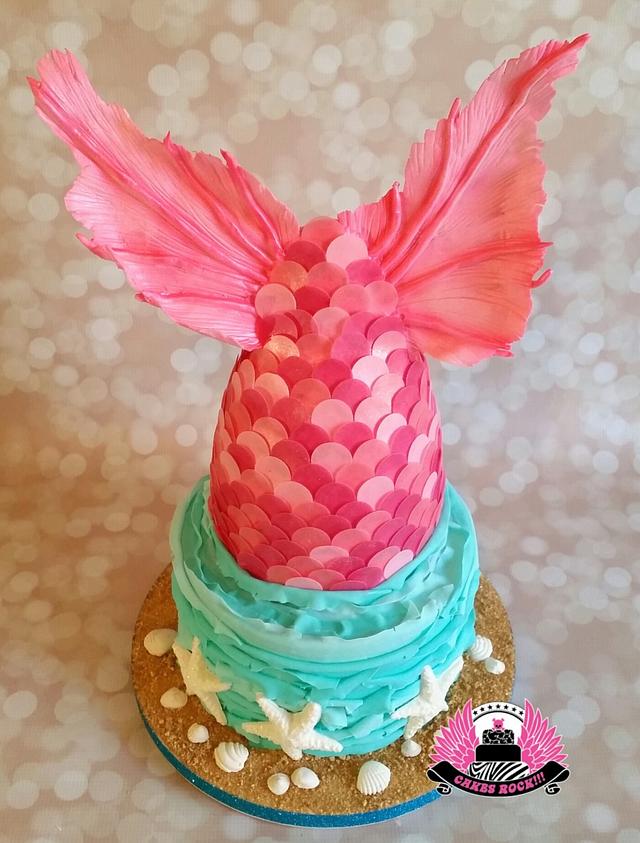 Mermaid Tail Cake by Cakes ROCK!!! CakesDecor