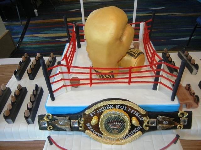Evander Holyfield Birthday Cake - Decorated Cake by Fun - CakesDecor