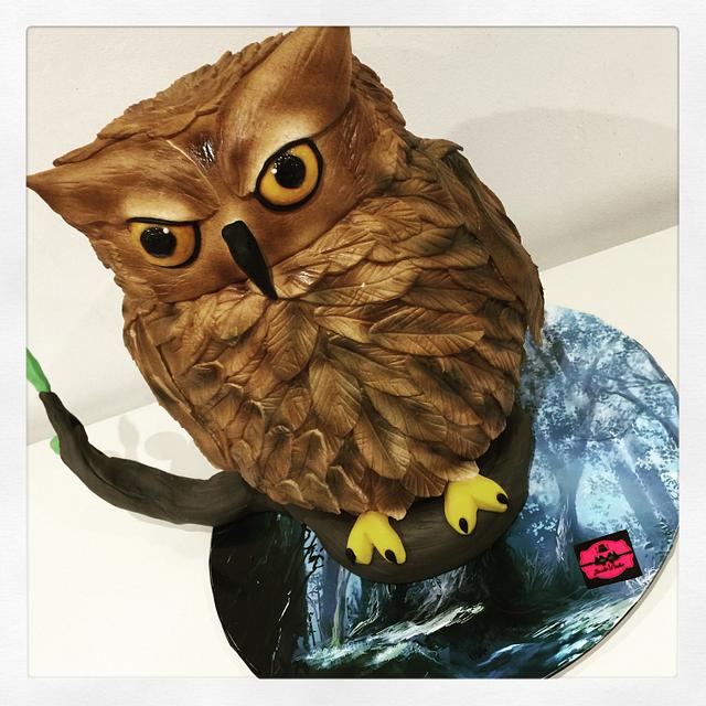 my-owl-cake-decorated-cake-by-juste1cake-cakesdecor