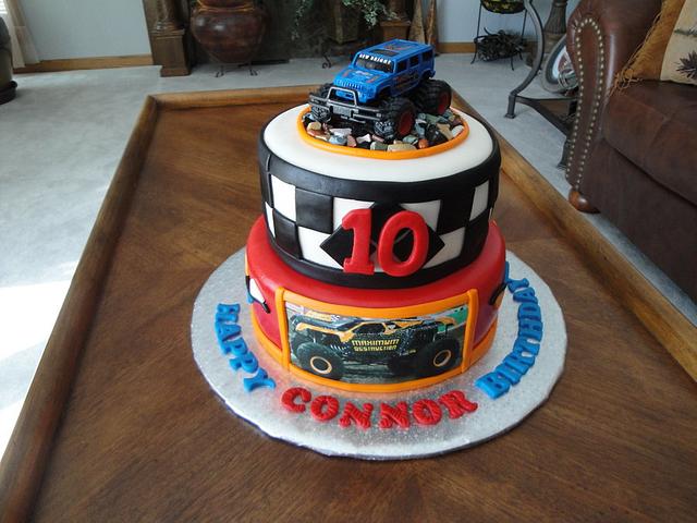 Monster Truck Cake - Decorated Cake by - CakesDecor