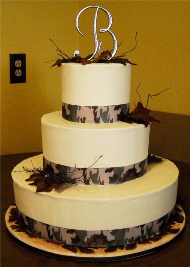 Country Camo Cake By Misty Moody Cakesdecor