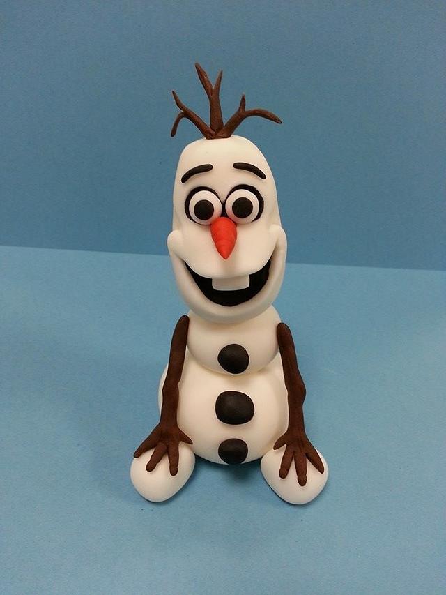 olaf cake by sugarwhizz cakesdecor