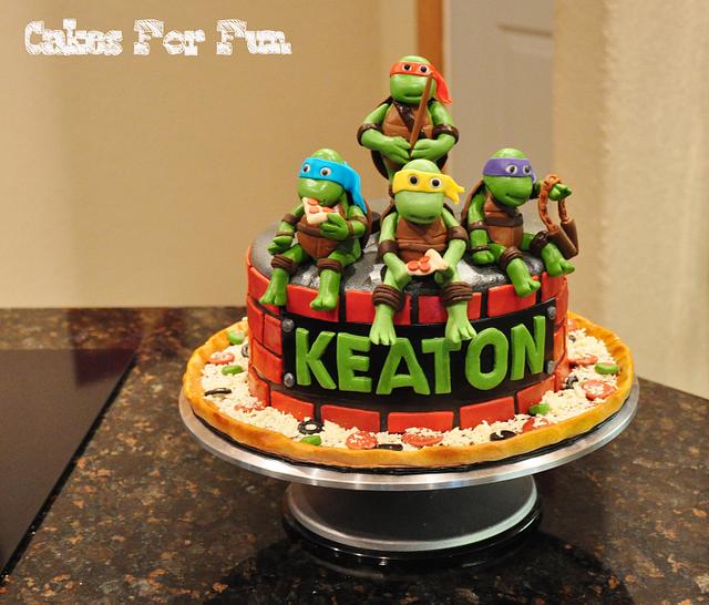 Ninja Turtles - Decorated Cake by Cakes For Fun - CakesDecor