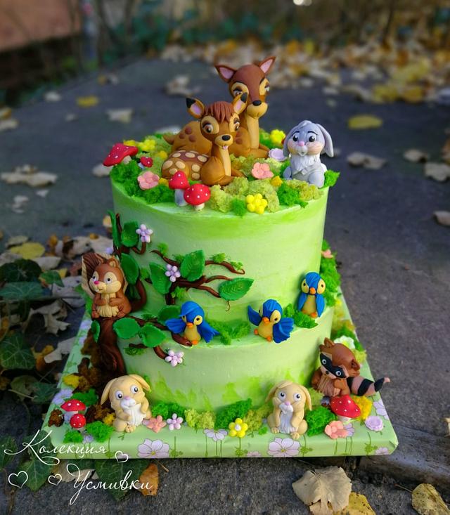 Bambi Cake by My smiling collection CakesDecor Bambi Cake by My smiling collection CakesDecor