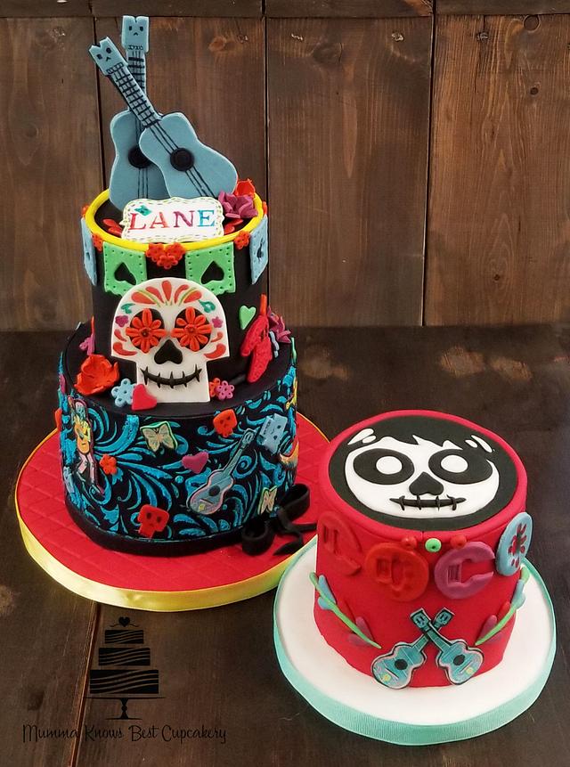 Coco Guitar Cake - Decorated Cake by Infinity Sweets - CakesDecor