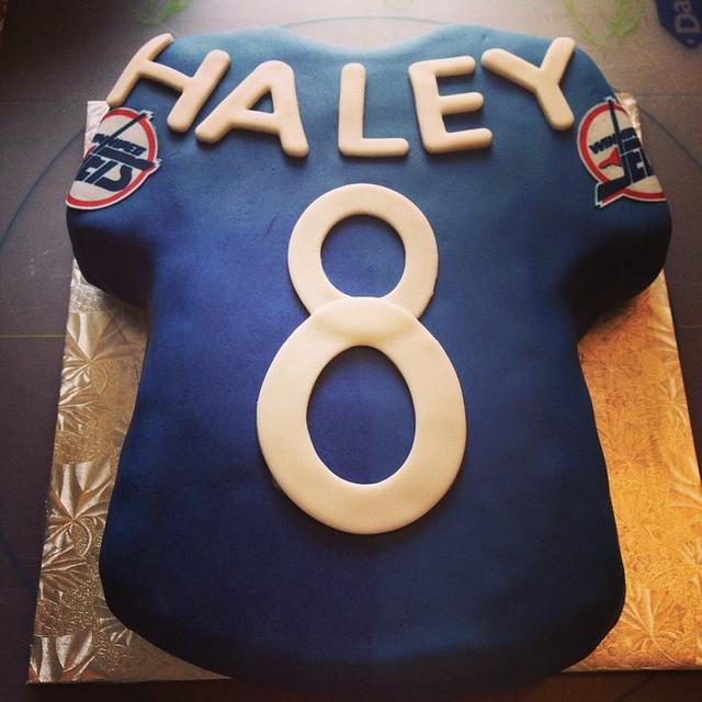 Jersey cake Decorated Cake by Raindrops CakesDecor