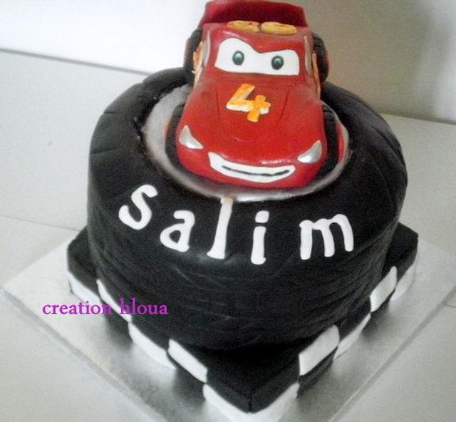 Gateau Flash Mcqueen Cake By Creation Hloua Cakesdecor