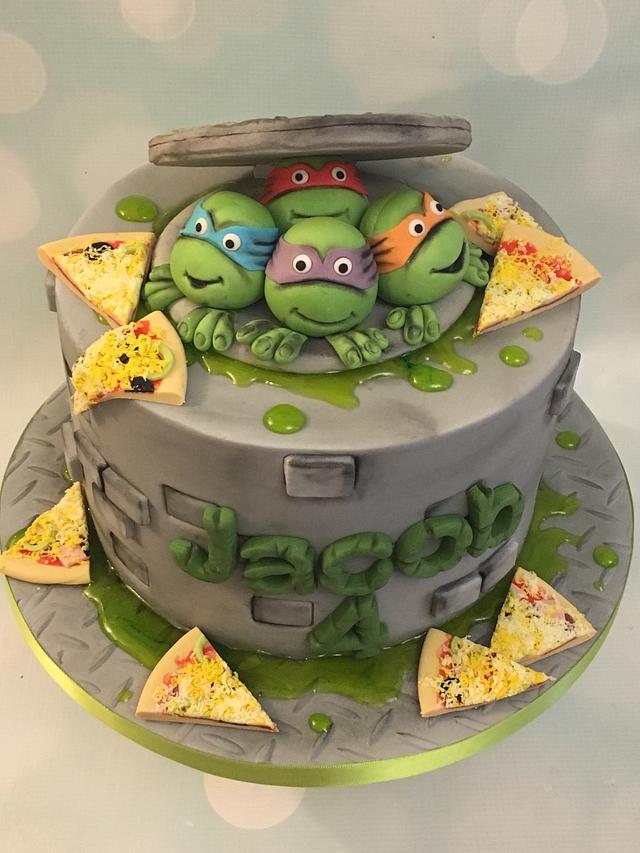 Ninja turtles Cake by Shereen CakesDecor
