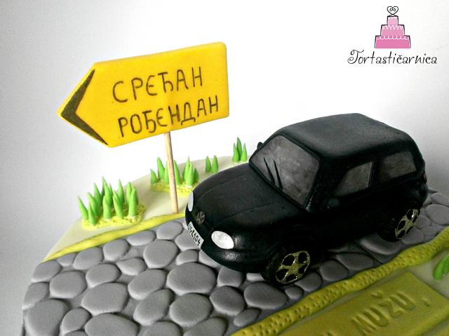 Volkswagen Cake - Cake By Nataša - Cakesdecor