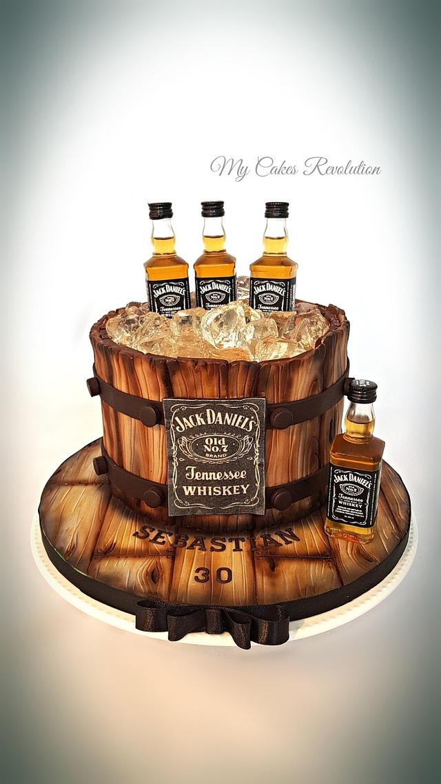 Jack Daniel's cake - Cake by My Cakes Revolution - CakesDecor