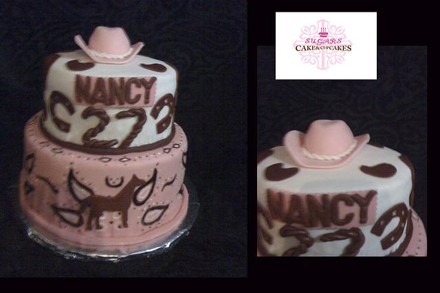 PINK COWGIRL CAKE Decorated Cake By SUGARScakecupcakes CakesDecor Mliojxgevq87qpcw0v6x