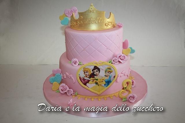 Disney Princess Cake Cake By Daria Albanese Cakesdecor